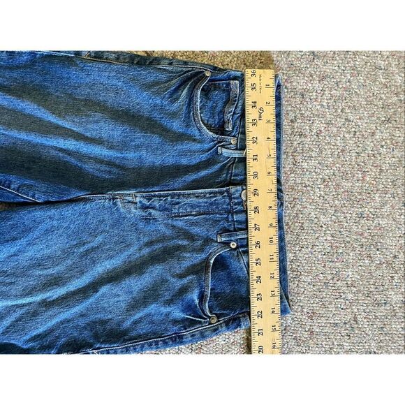 Good American Good Classic Raw Hem High Waist Slim Jeans - Picture 4 of 7